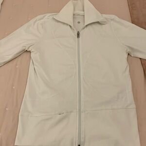 Lululemon Athletica white reversible jacket size